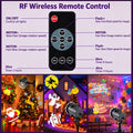 Morfone Halloween Projector Lights Outdoor with 16 HD Effect, Waterproof Holiday Projector Lights for Halloween Xmas Party Garden Yard Decor