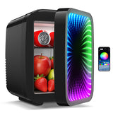 4L Mini Fridge with App-Controlled Gaming Light | Cooler & Warmer