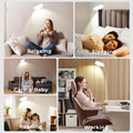 Morfone Happy Light Therapy Lamp,11000 Lux Sunlight Lamp with Remote Control, UV-Free LED
