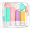 Morfone 16 Pack Travel Bottles for Toiletries, Tsa Approved Leak Proof Travel Size Containers, BPA Free Refillable Travel Accessories for Shampoo Conditioner Lotion
