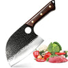 ACMETOP Chef Knife Hand Forged Butcher Knife Japanese Meat Cleaver for Meat & Vegetables 5.8 Inch Kitchen Knife, Kitchen Gift for Men & Women