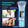 Morfone Ear Wax Removal with One-Piece Waste Tank, Ear Cleaner with Water Temperature Sensor, 4 Pressure Settings, Ear Cleaning Kit for Ear Wax Buildup & USB-C Cable, IPX6