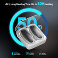 Morfone Magnetic Hand Warmers Rechargeable with 10000mAh Charging Case, 2 Pack Portable Electric Pocket Heater 3 Heat Settings Up to 50 Hrs, Gifts for Christmas, Hunting, Camping Gear, Golf, Outdoors