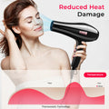 Morfone Hair Dryer, High-Speed Professional Ionic Blow Dryer with Hair Diffuser & Nozzle for Women & Men