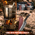 ACMETOP Feather Knife Professional Viking Knife Meat Cleaver Butcher Knife Boning Knife for Kitchen Camping Chef Knives Gifts for Men Women