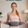 Morfone Cordless Heating Pad Belt for Lower Back Support, Red Light Belt for Body, 660nm & 850nm Infrared Light Lumbar Back Wrap, Gift for Women Men Mom Dad