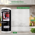Anoak Shelf Liner Cabinet Liner, Non Adhesive Washable 22 Inch x 10 FT(120 Inch) Waterproof Durable Non-Slip Shelf Liner for Kitchen, Drawer, Refrigerator