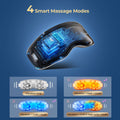 Morfone Eye Massager with Heat and Cooling, Eye Mask with DIY Massage Setting, Sleep Mask for Relax, Birthday Gifts for Women Men, Black