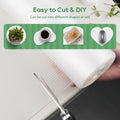 Anoak Shelf Liner Cabinet Liner, Non Adhesive Drawer Liner, Washable 12 Inch x 30 FT(360 Inch) Waterproof Durable Non-Slip Shelf Liner for Kitchen, Drawer, Refrigerator