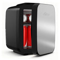 BEICHEN Mini Fridge, 4 L/6 Can Small Fridge for Bedroom, Car, Office, AC/DC