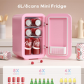 Skincare Fridge | 6 Liter Mini Fridge for Cosmetics & Beauty