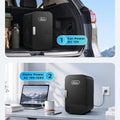 Mini Fridge, 6L/8 Can Portable Small Refrigerator Cool& Warm AC/DC