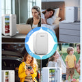 White Mini Fridge 6L | 110V AC/DC Portable Thermoelectric Cooler & Warmer